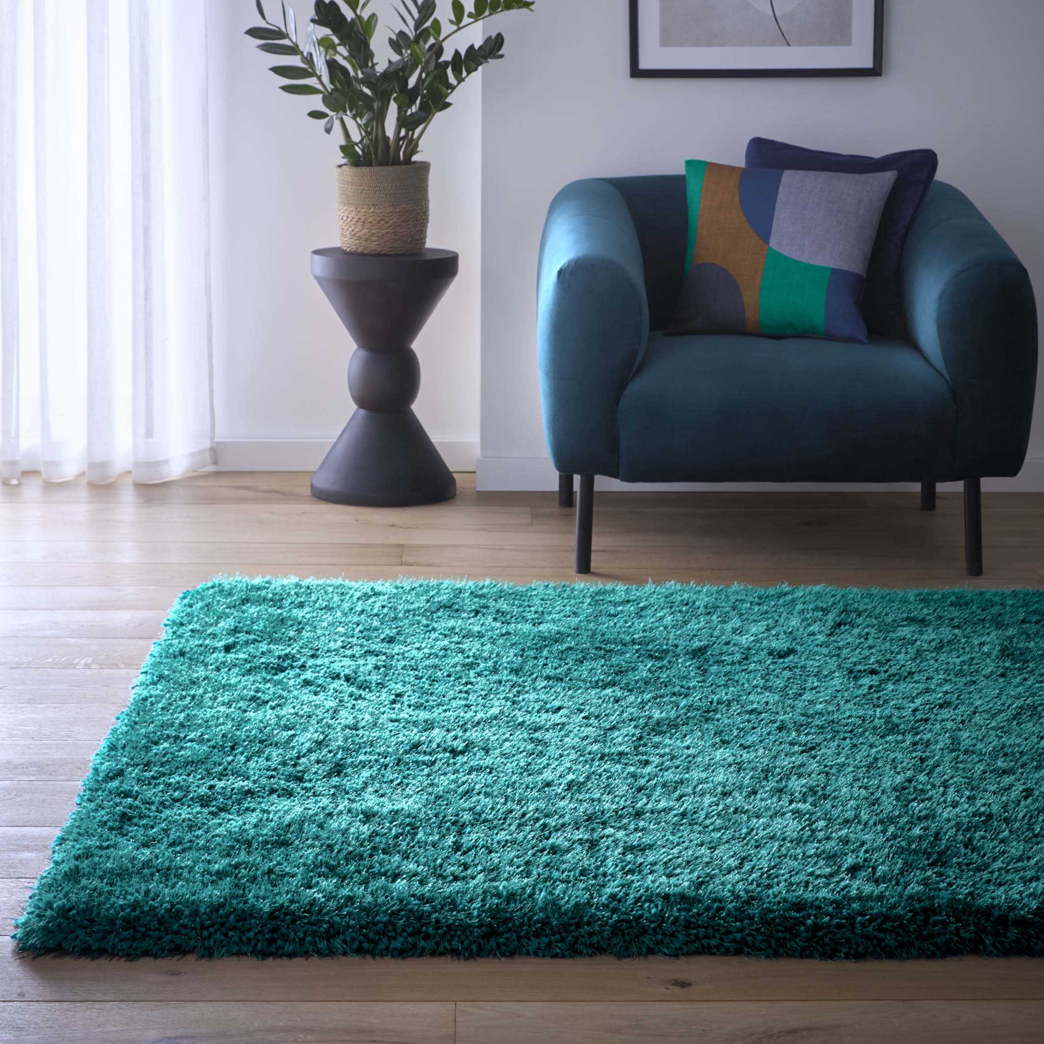 Origins Chicago Dark Teal Rug