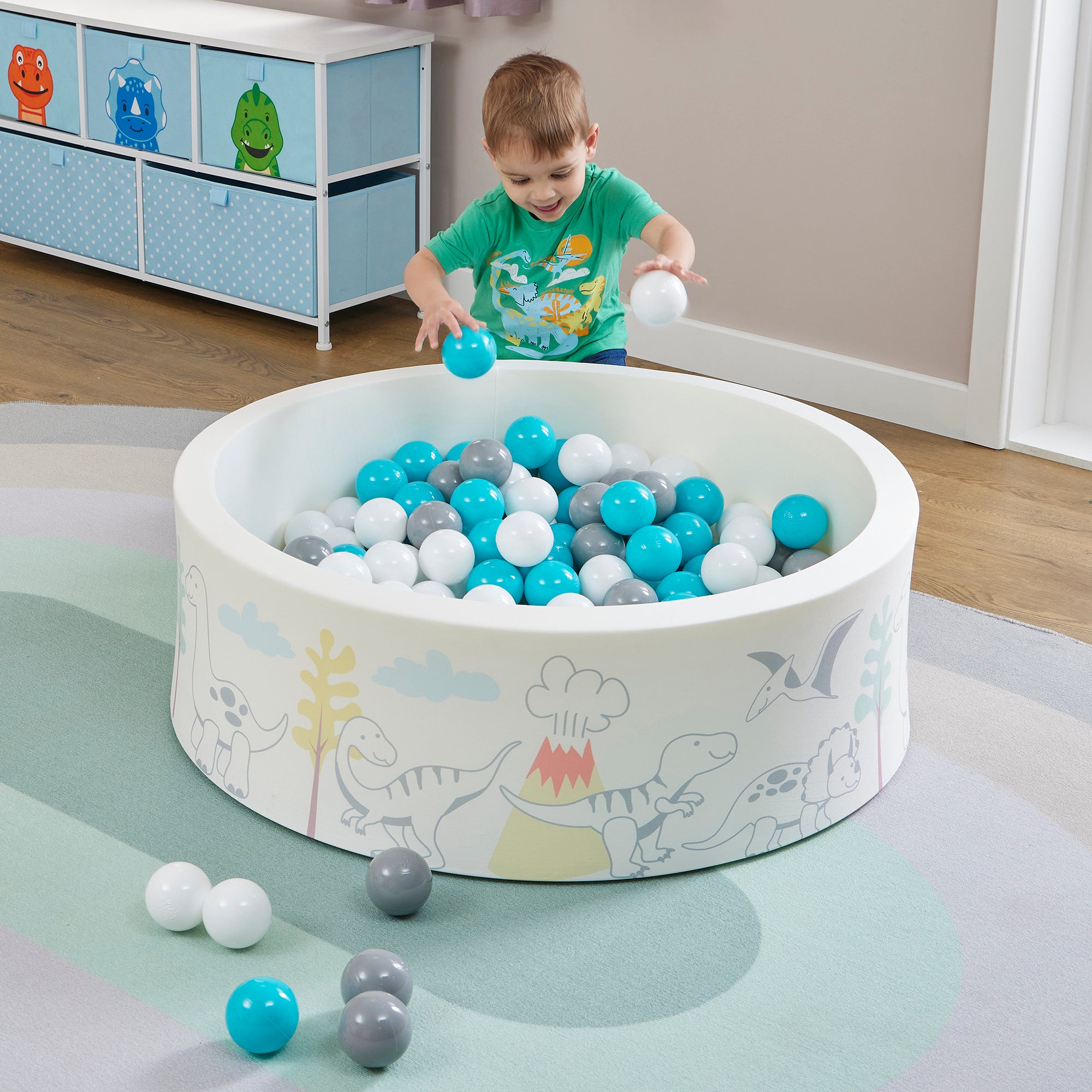 Piscina di palline Arctic Kids - Con 200 palline