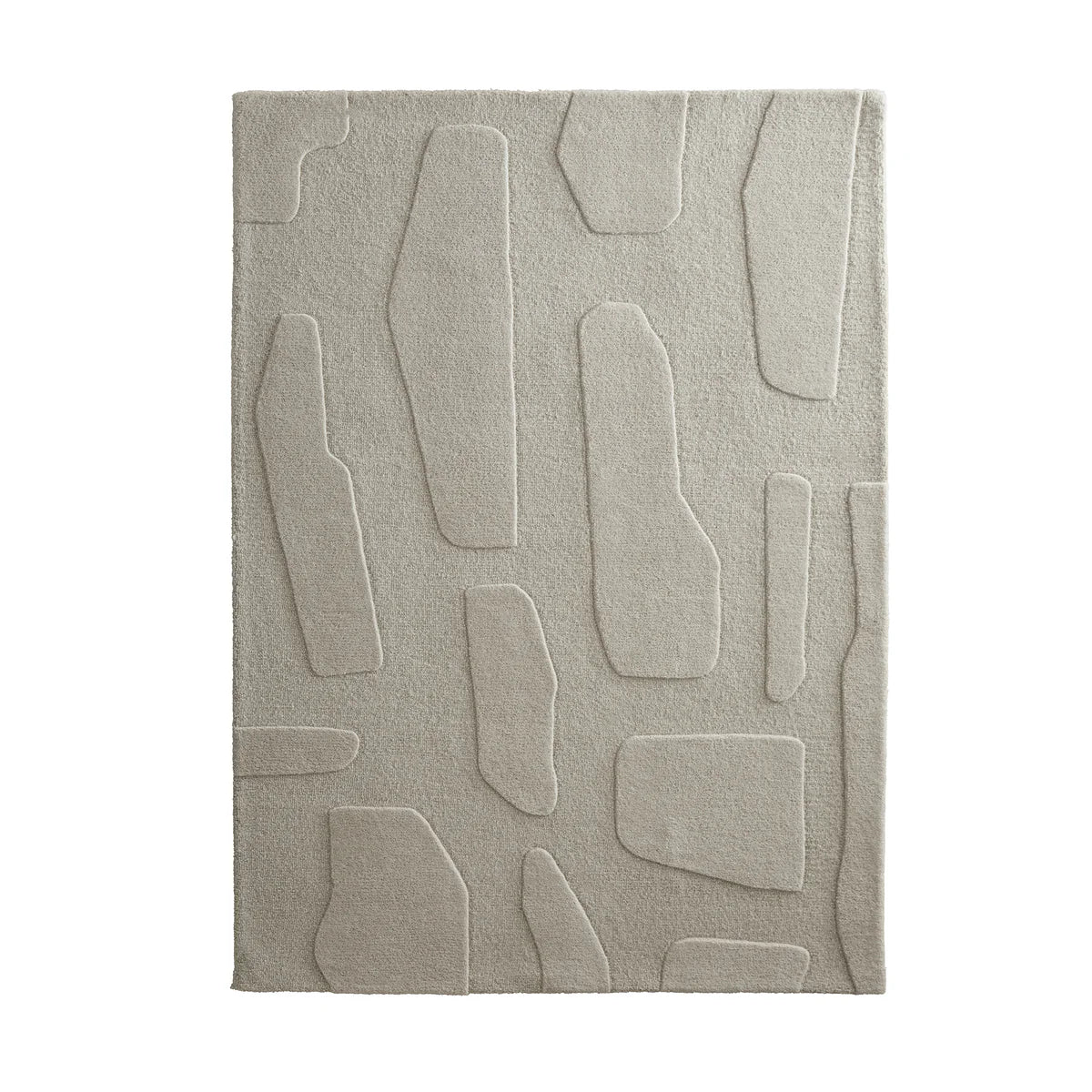 Origins Sculptured Stone Oatmeal 100% Wool Rug
