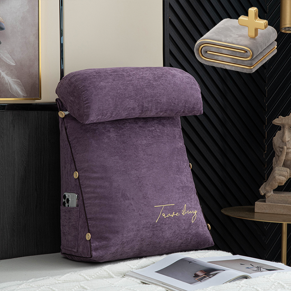 Copertura aggiuntiva per cuscino da lettura con schienale di lusso