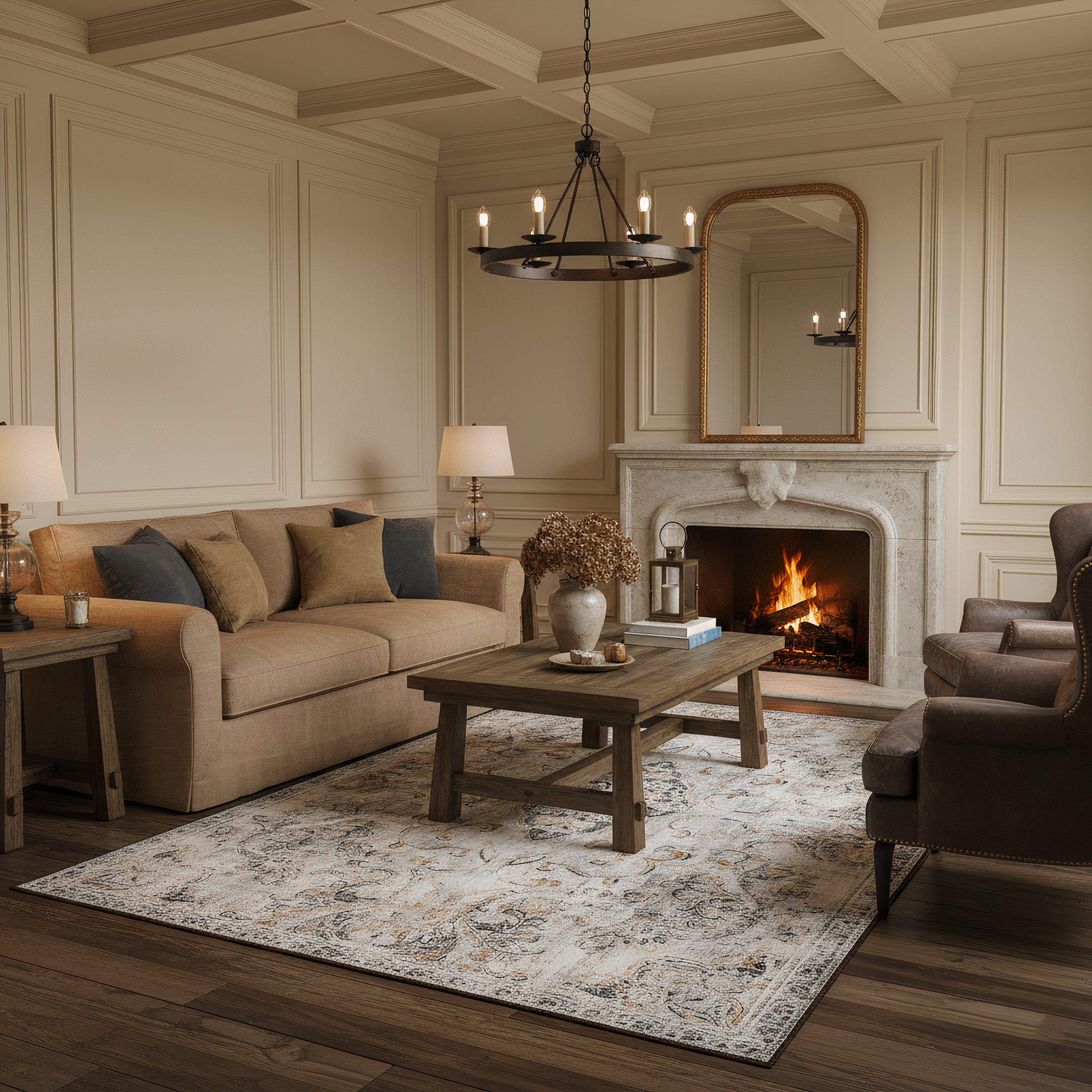 Tappeto eco-lavabile - Barocco