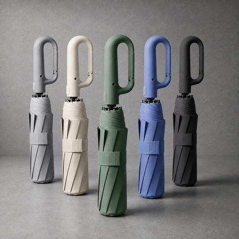 Reinforced Contemporary Compact Umbrella
