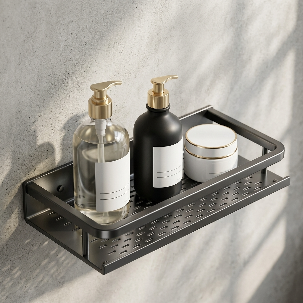 Mensole da bagno in alluminio