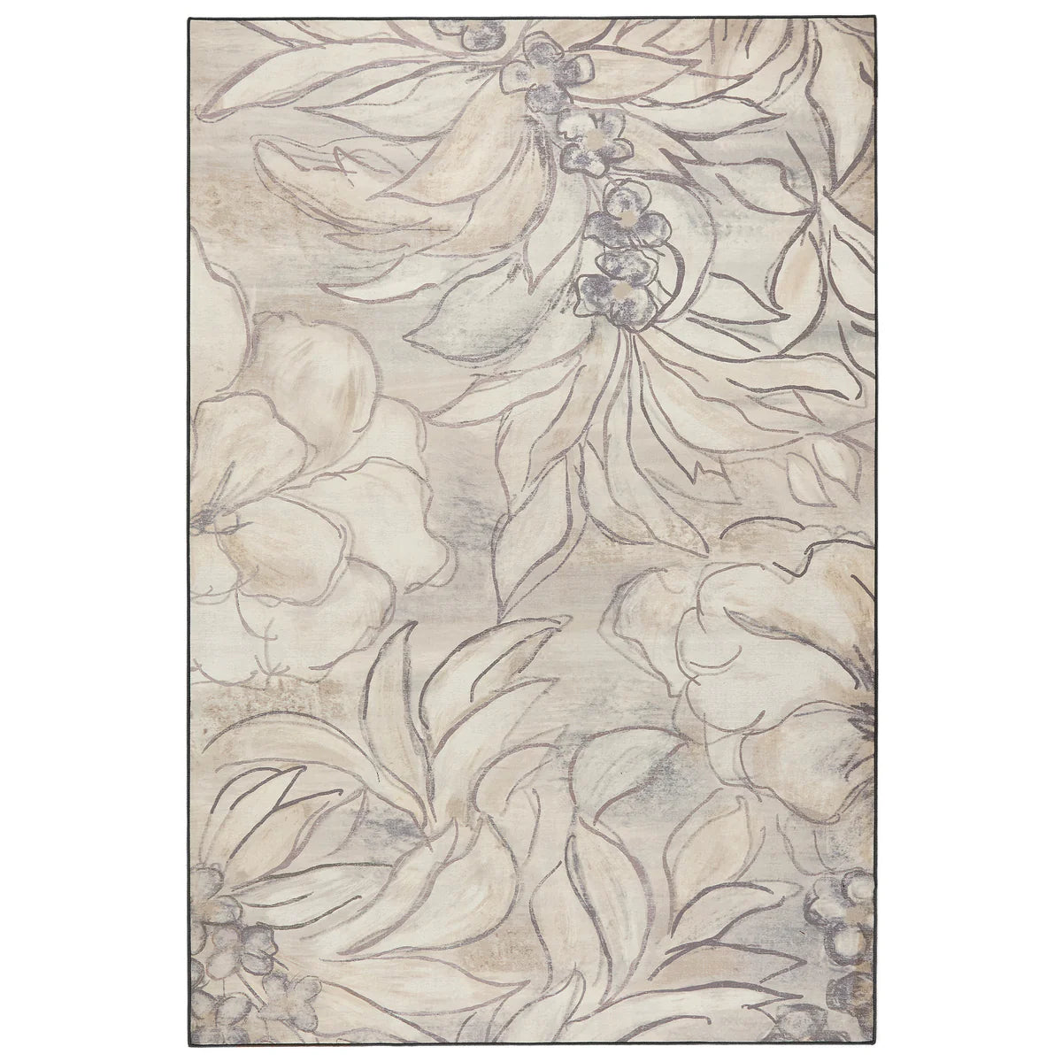 Tappeto eco-lavabile - Art Floral