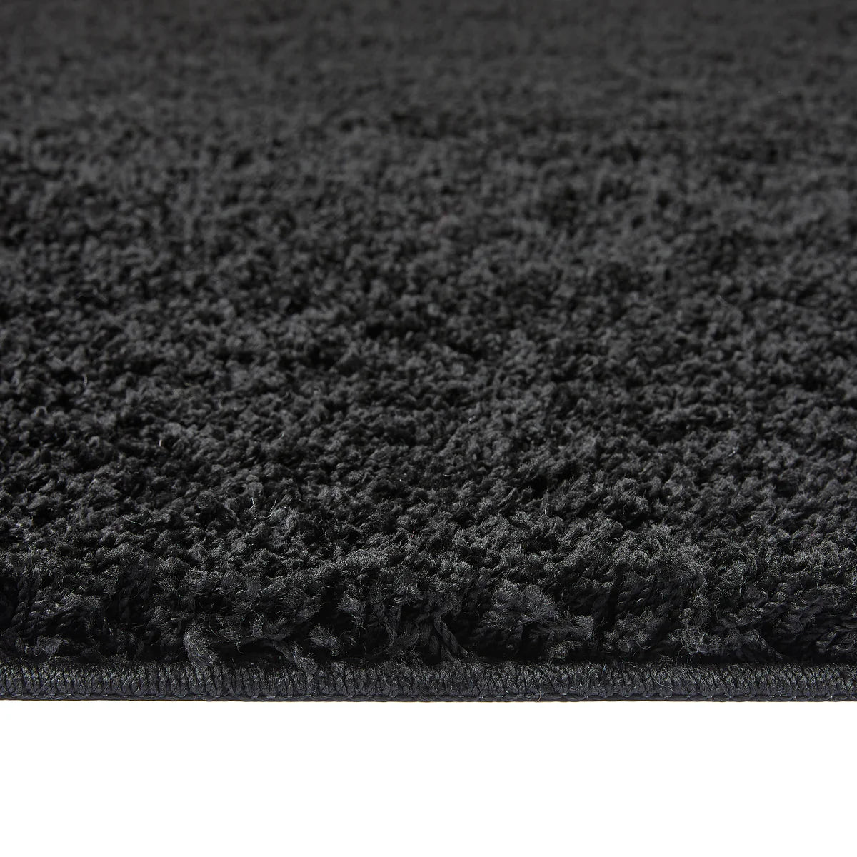 Super Thick Fluffy Non-Slip Durable Rug - Black