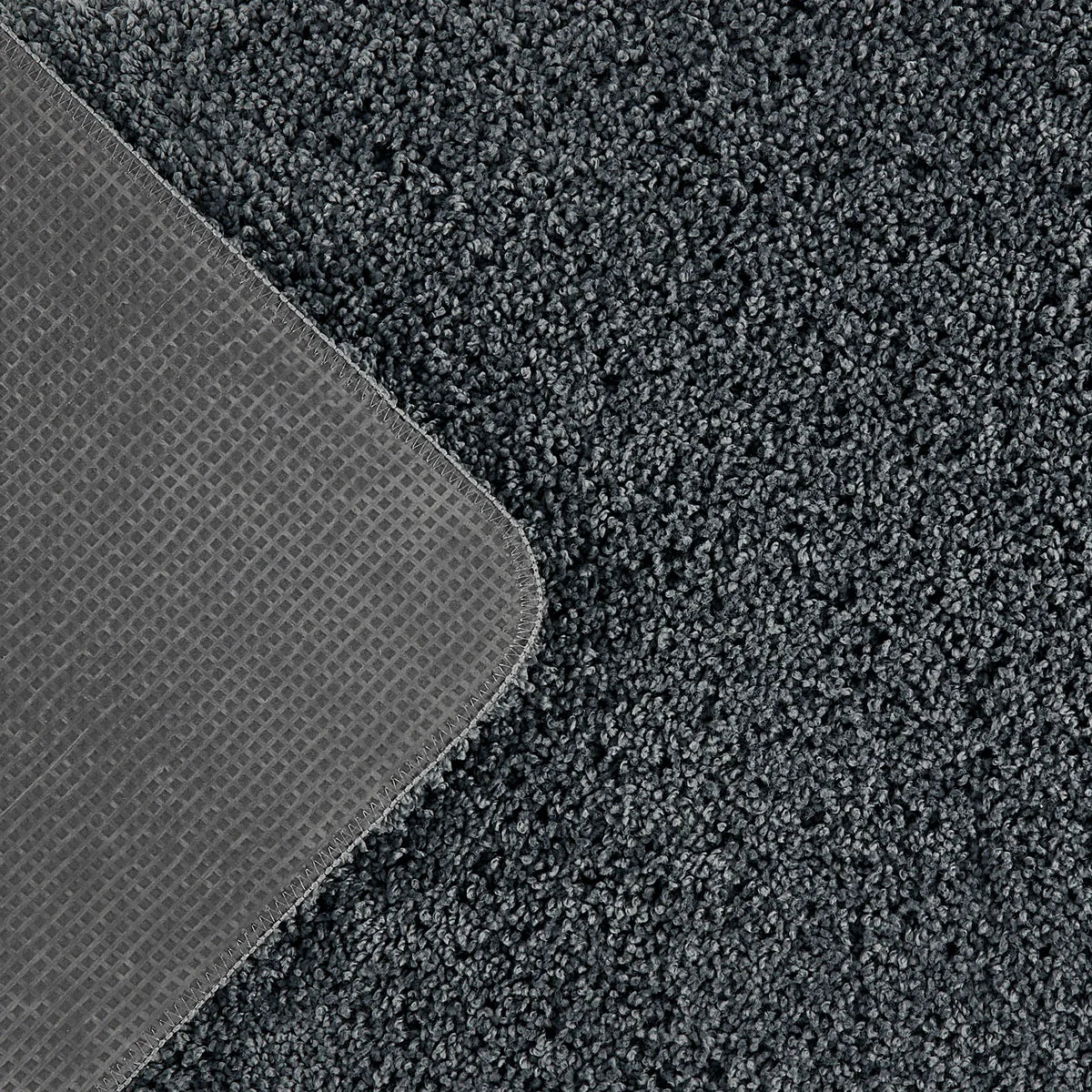 Super Thick Fluffy Non-Slip Durable Rug - Charcoal
