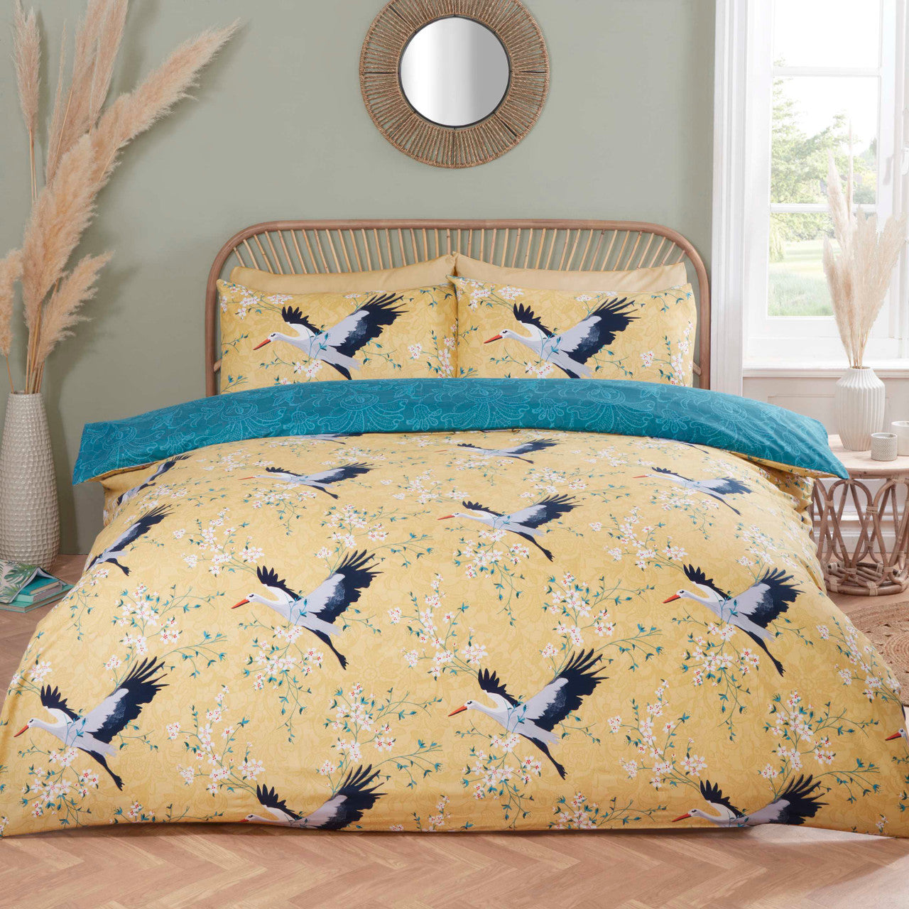 Cranes Duvet Set