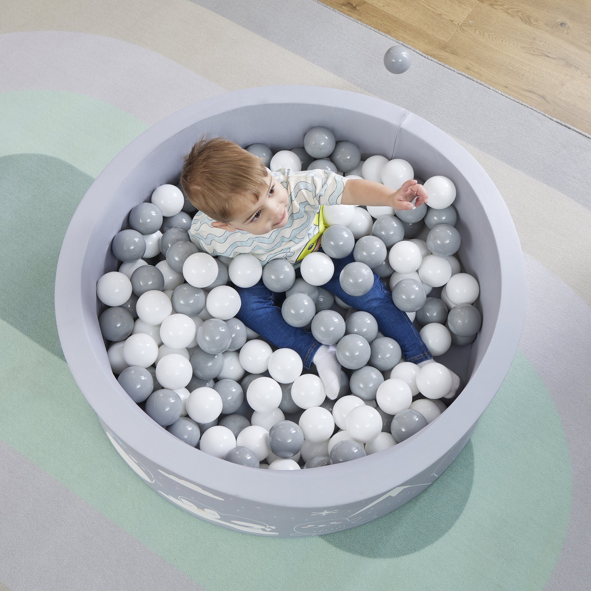 Piscina di palline Arctic Kids - Con 200 palline