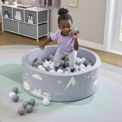 Piscina di palline Arctic Kids - Con 200 palline