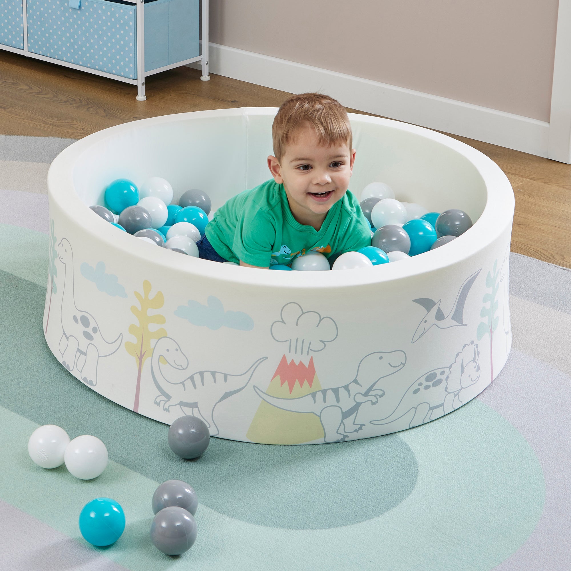 Piscina di palline Arctic Kids - Con 200 palline