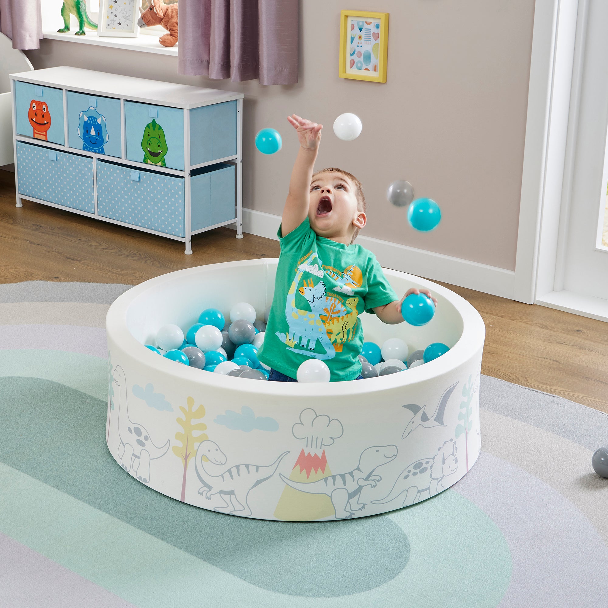Piscina di palline Arctic Kids - Con 200 palline