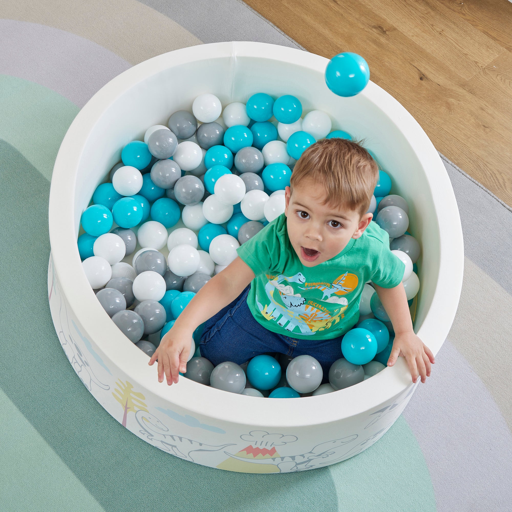Piscina di palline Arctic Kids - Con 200 palline