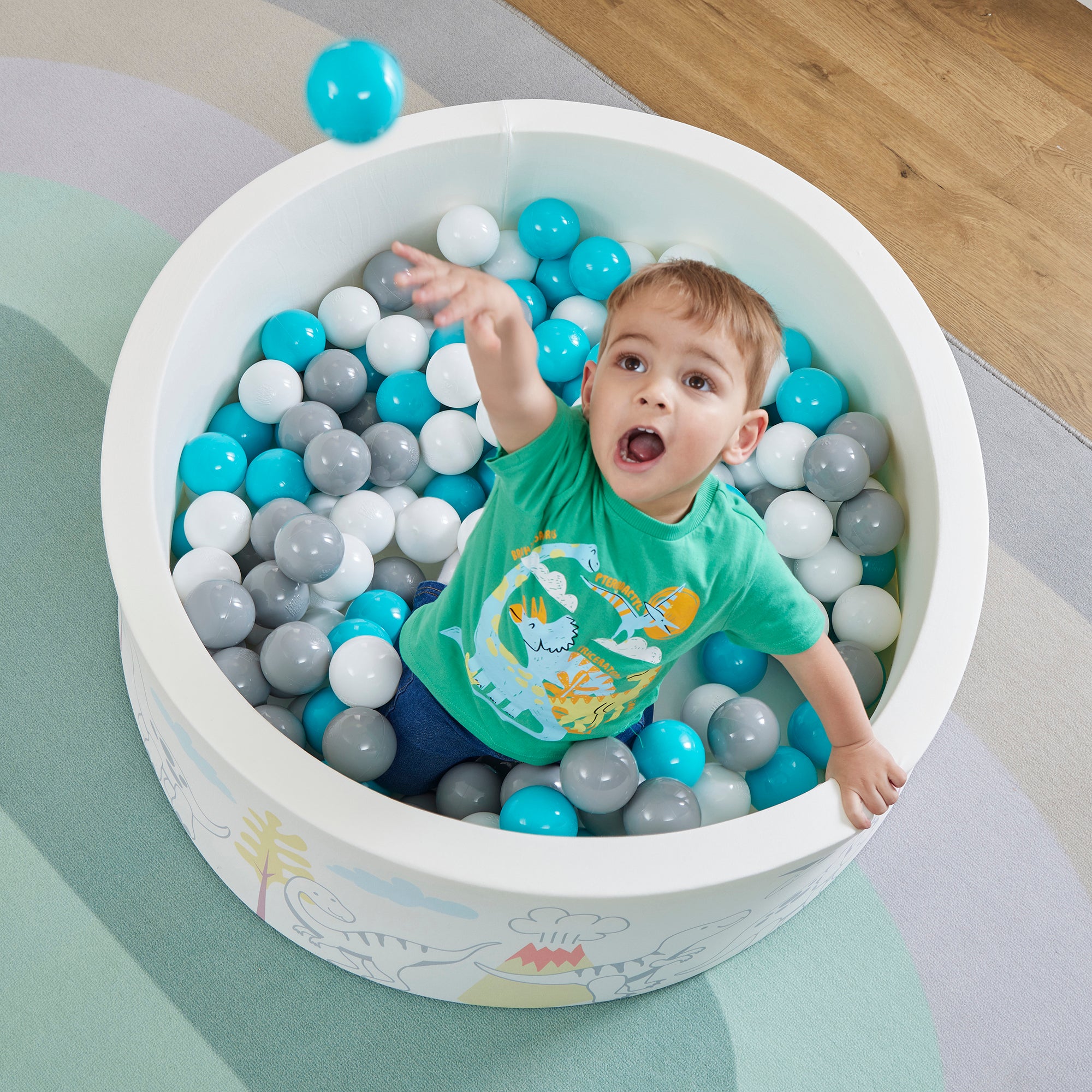Piscina di palline Arctic Kids - Con 200 palline