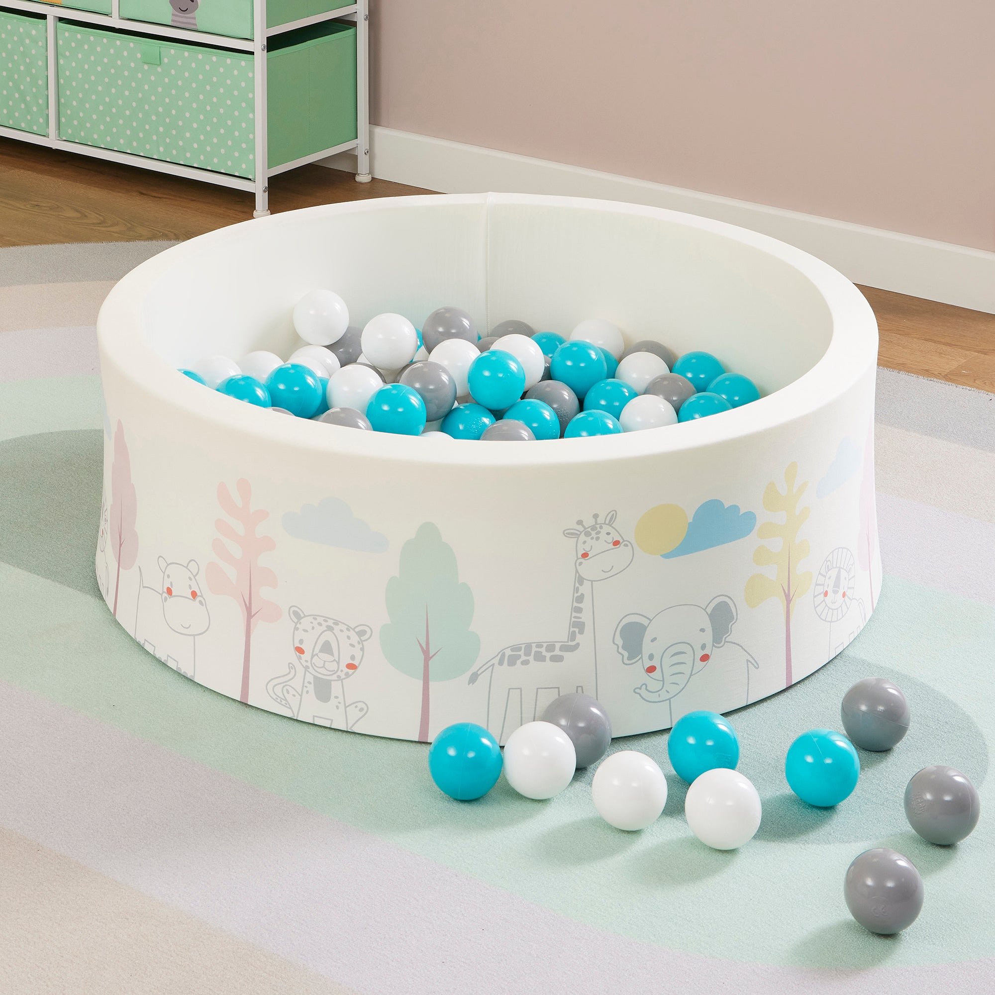 Piscina di palline Arctic Kids - Con 200 palline