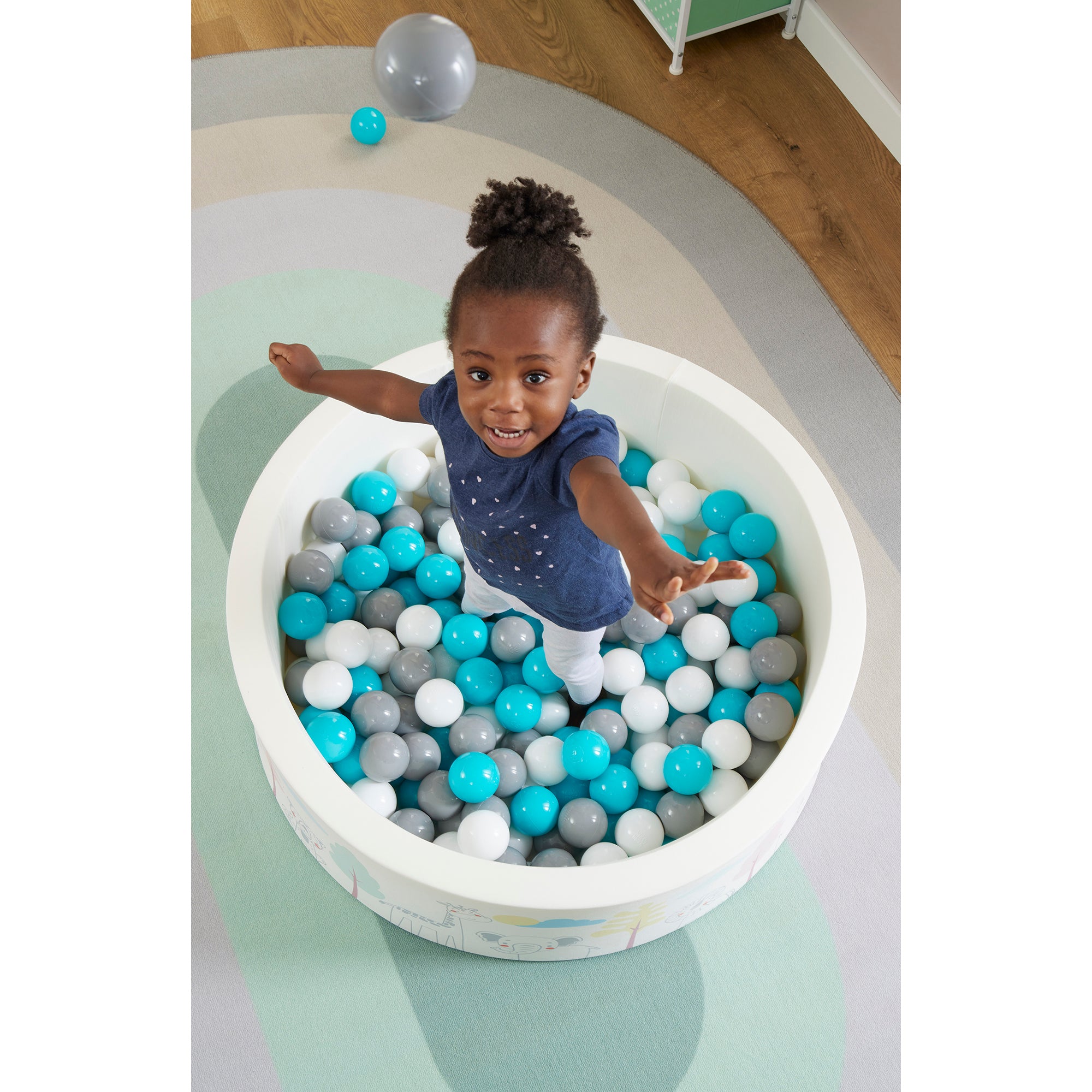 Piscina di palline Arctic Kids - Con 200 palline