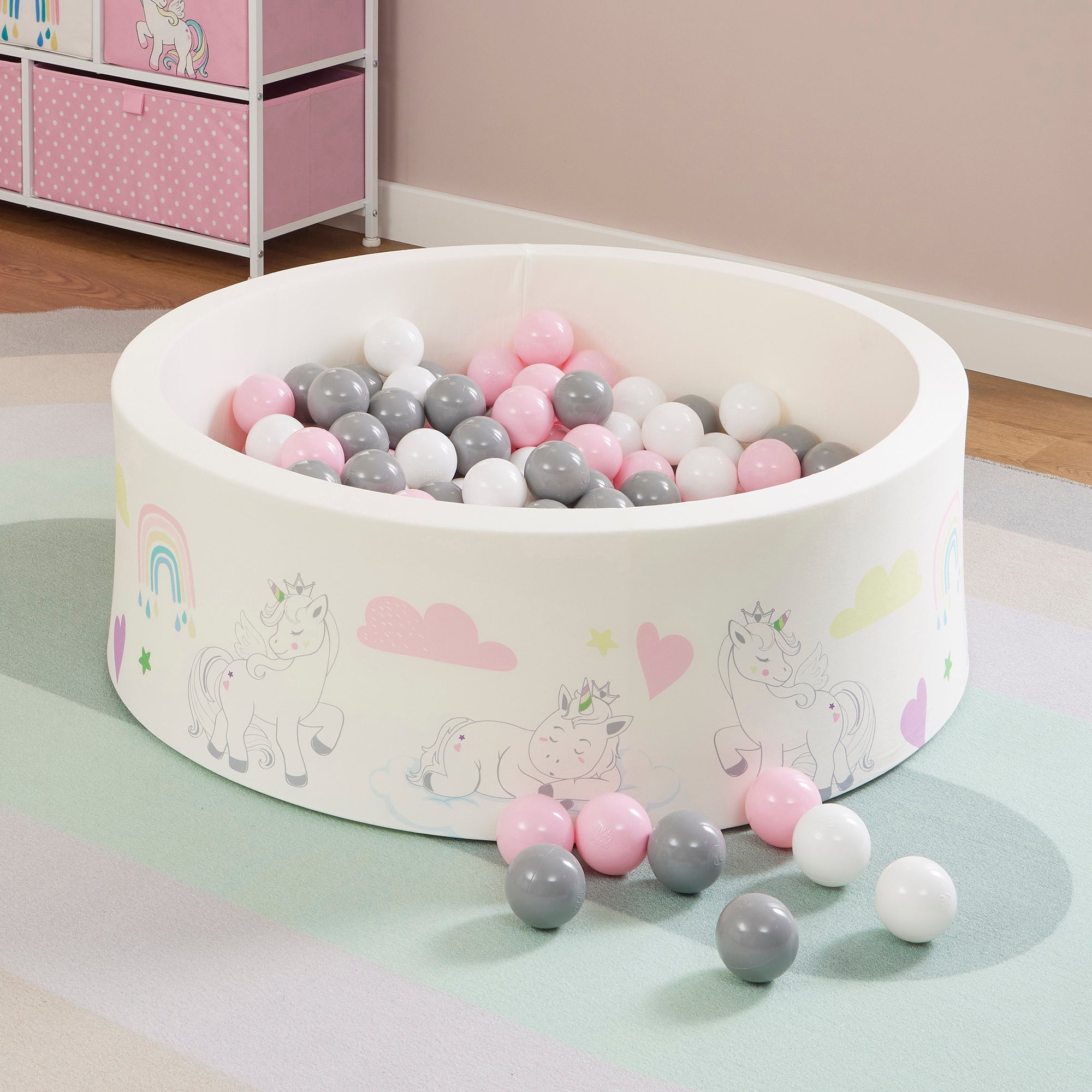 Piscina di palline Arctic Kids - Con 200 palline