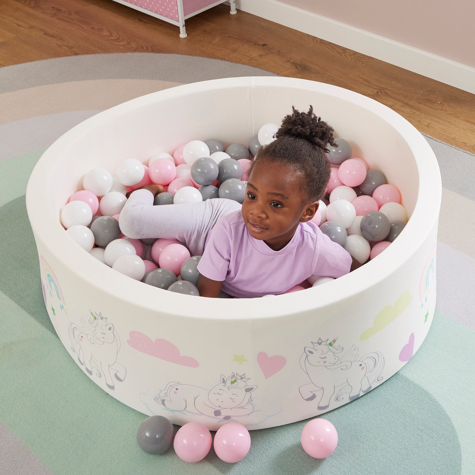Piscina di palline Arctic Kids - Con 200 palline