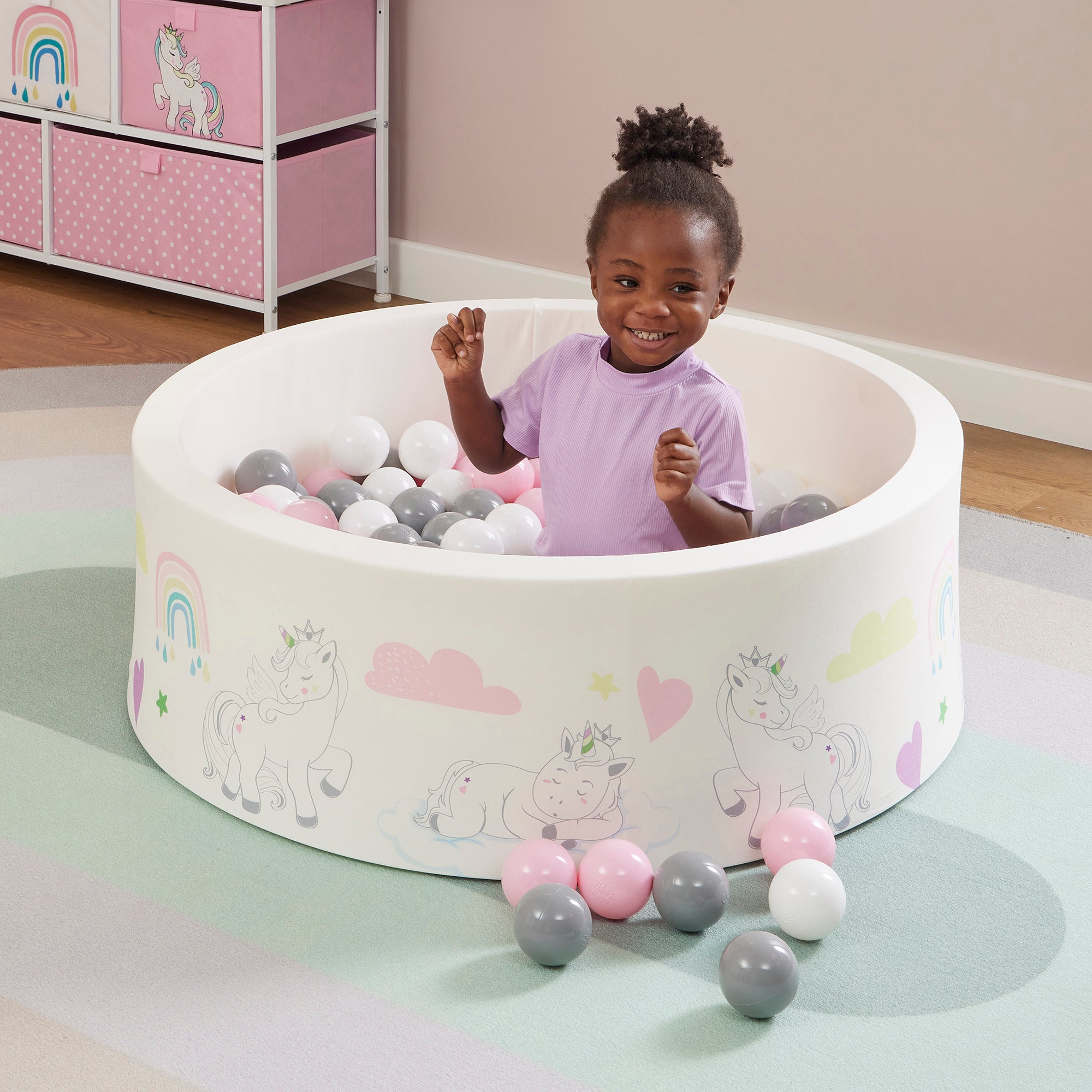 Piscina di palline Arctic Kids - Con 200 palline