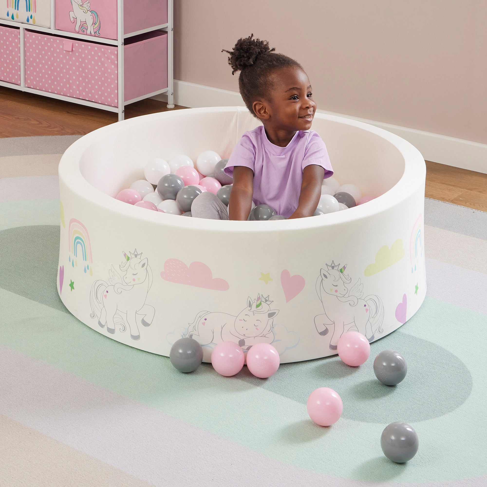 Piscina di palline Arctic Kids - Con 200 palline