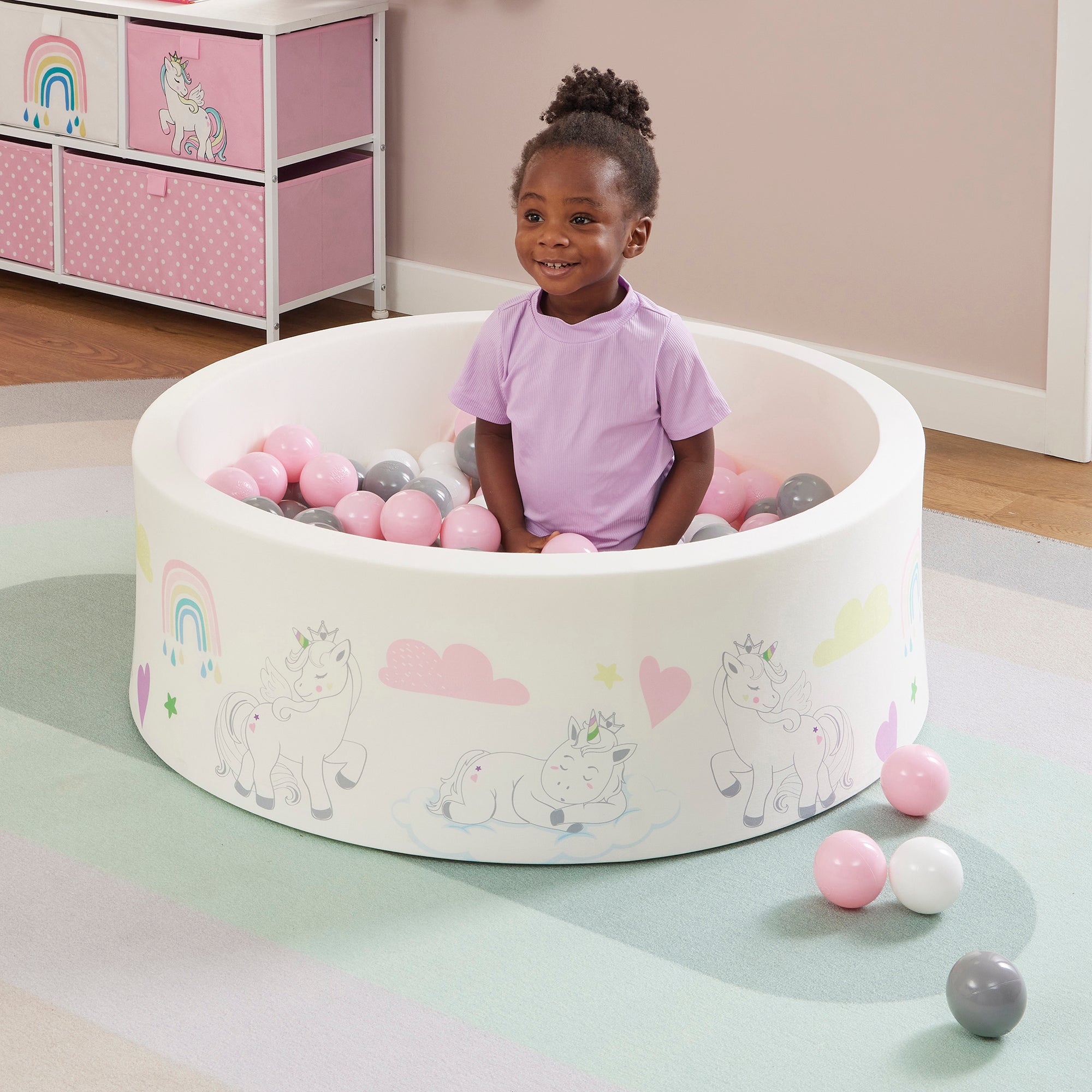 Piscina di palline Arctic Kids - Con 200 palline