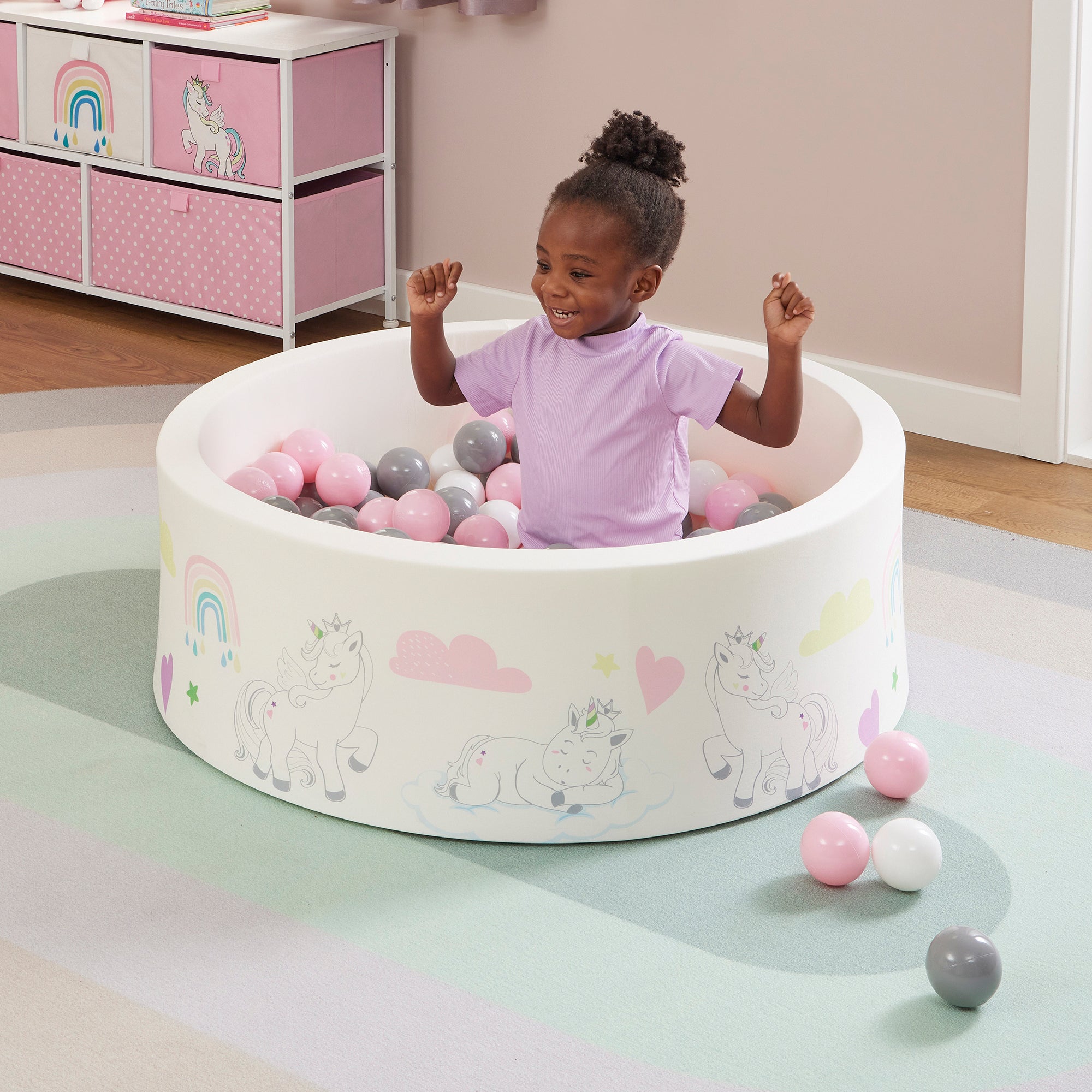 Piscina di palline Arctic Kids - Con 200 palline
