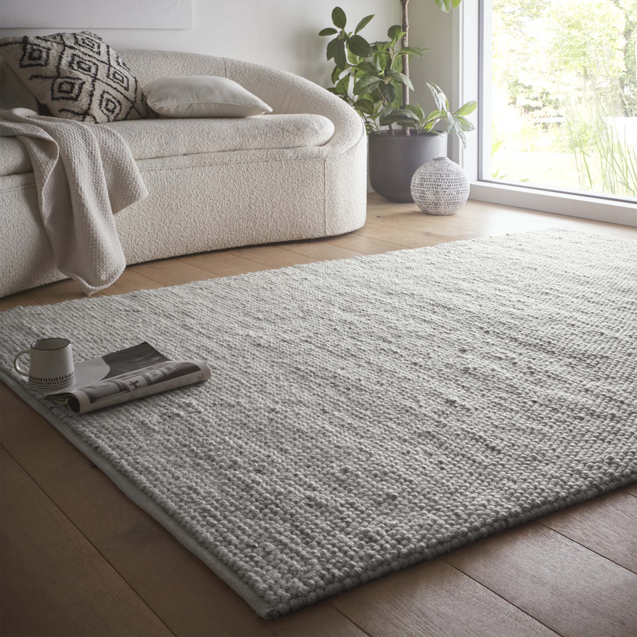 Origins La Playa Silver Rug