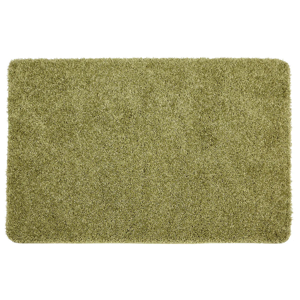 Super Thick Fluffy Non-Slip Durable Rug - Olive Green