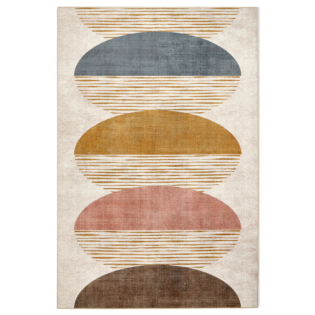 Tappeto eco-lavabile - Oval Eclipse