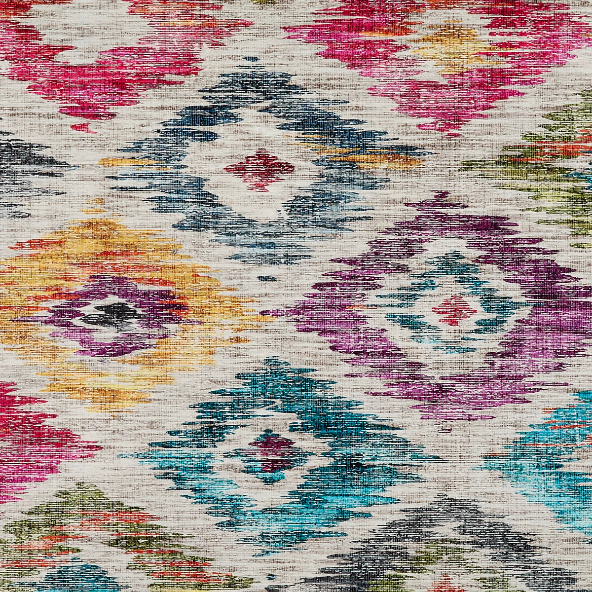 Tappeto eco-lavabile - Ikat dipinto