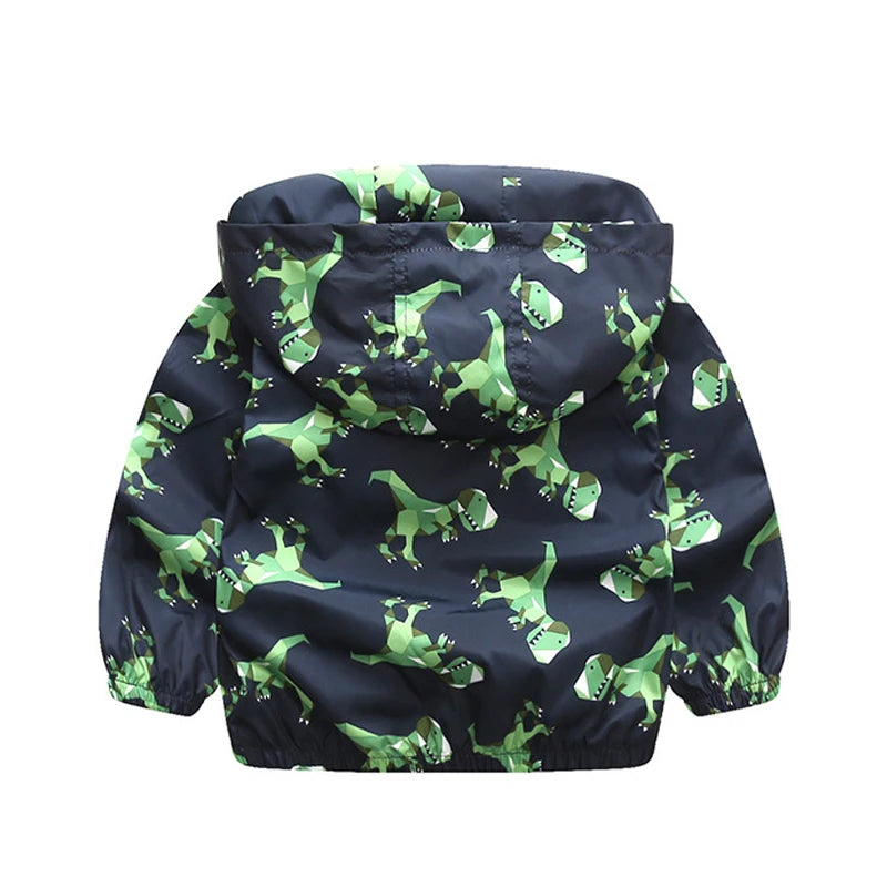 Boys Dinosaur Raincoat