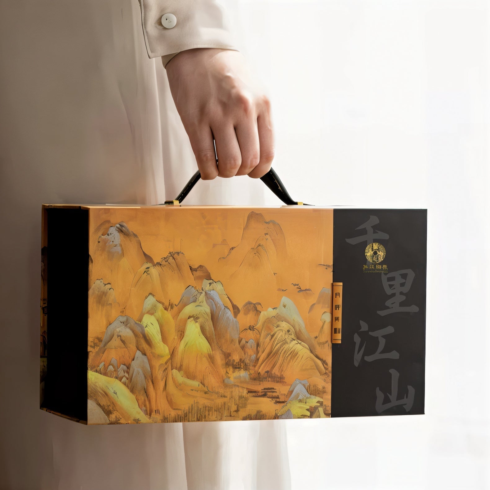 Handgemachtes rustikales 6-teiliges Espressotassen-Geschenkset