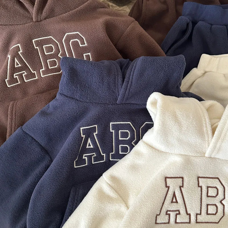 Children's Fur Lined ABC Hoodie