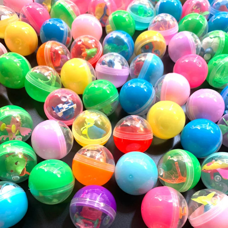 Ultimate Prize Bundle For Claw Machine - 30 Mystery Ball Prizes - 30 Plush Prizes