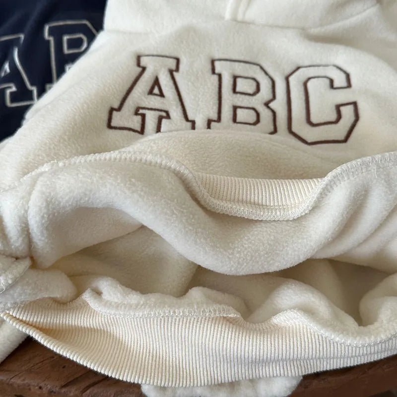 Children's Fur Lined ABC Hoodie