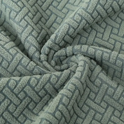 Textured Jacquard Stretch Dining Chair Slipcovers detail 3