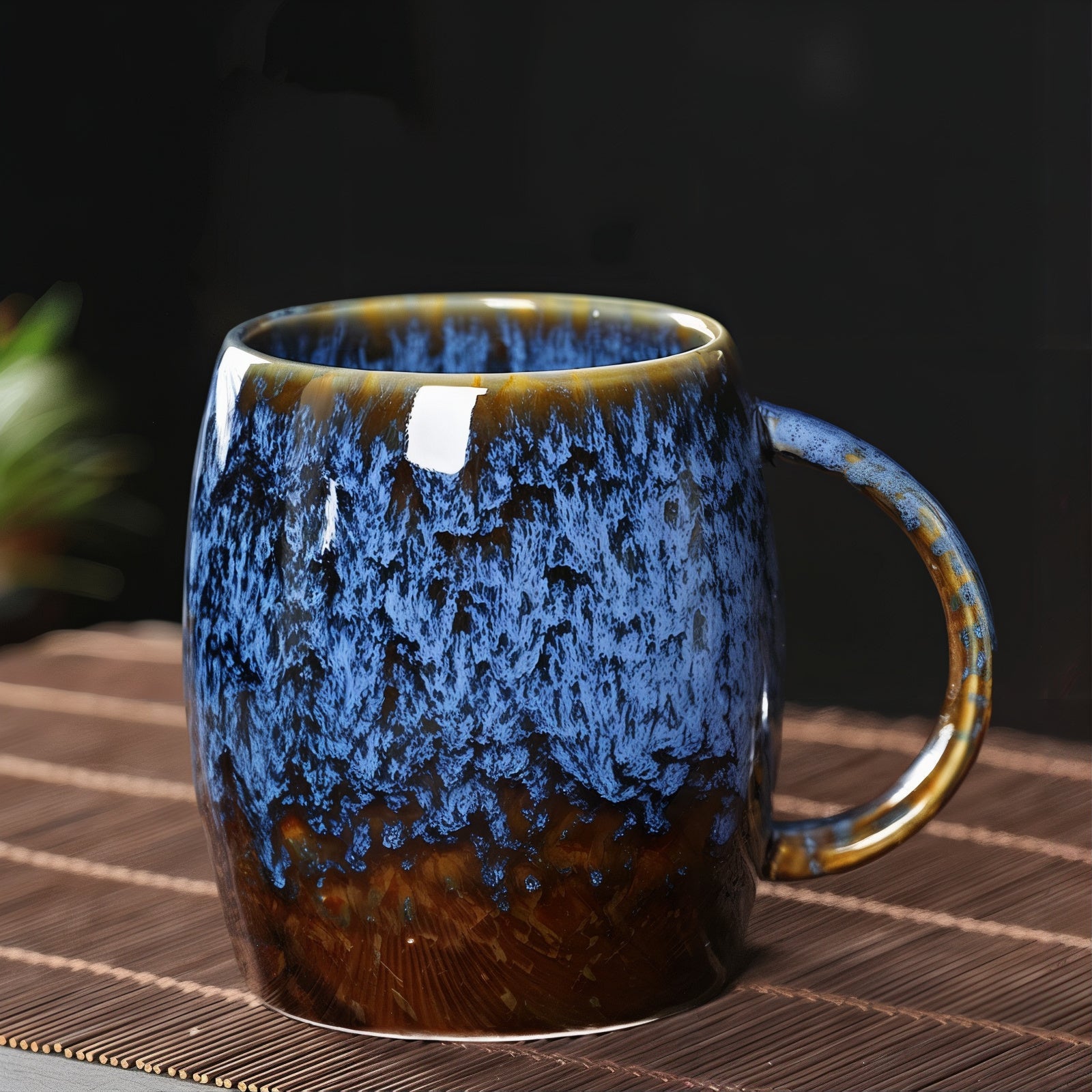 Retro Radiant Contrast Coffee Cups