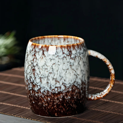 Retro Radiant Contrast Coffee Cups