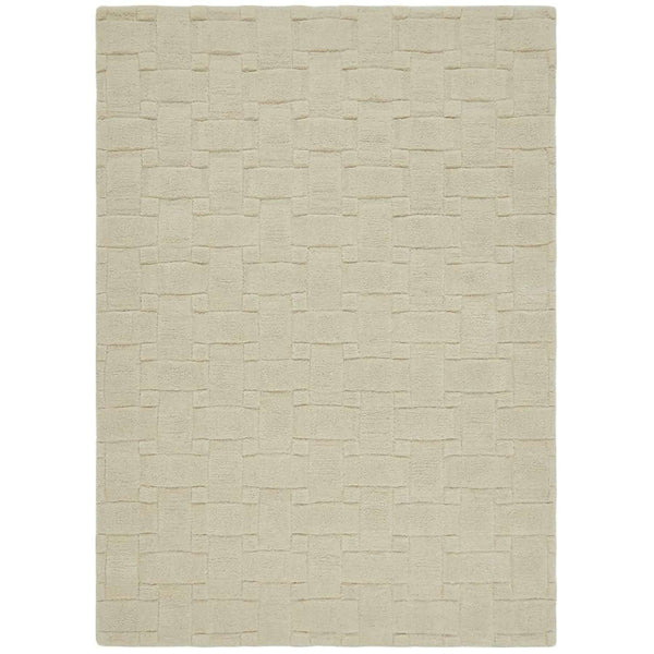 Origins Basketweave 3D New Ivory Rug