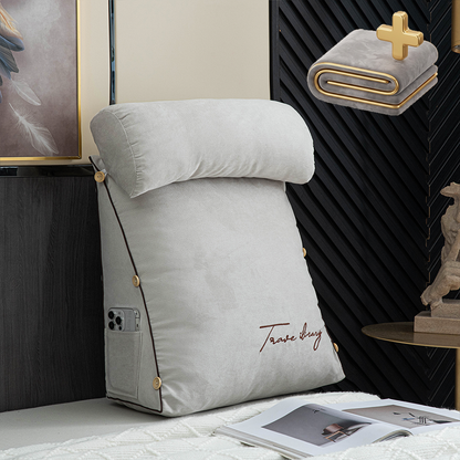 Copertura aggiuntiva per cuscino da lettura con schienale di lusso