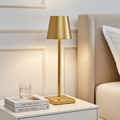 Lampada da tavolo moderna senza fili contemporanea