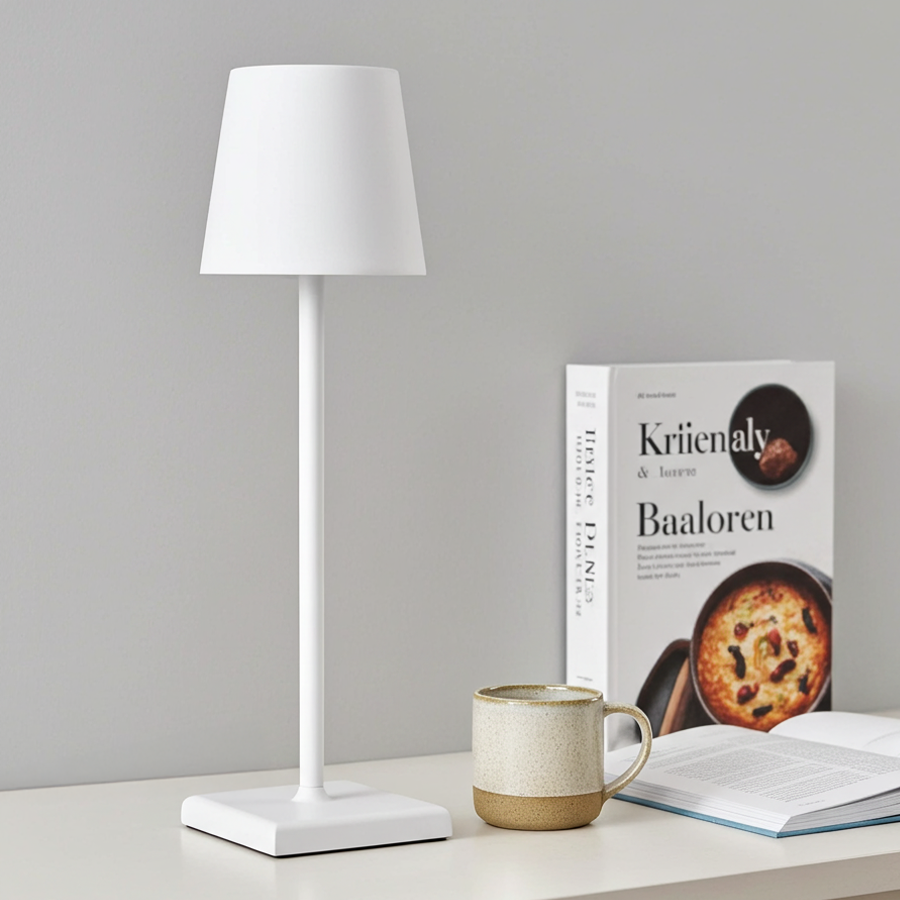 Lampada da tavolo moderna senza fili contemporanea