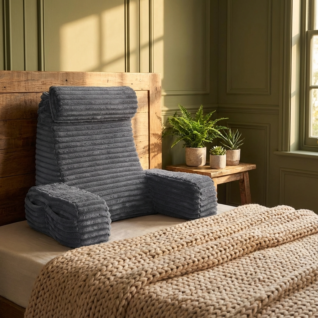 Cuscino di lusso con braccioli e poggiatesta regolabile