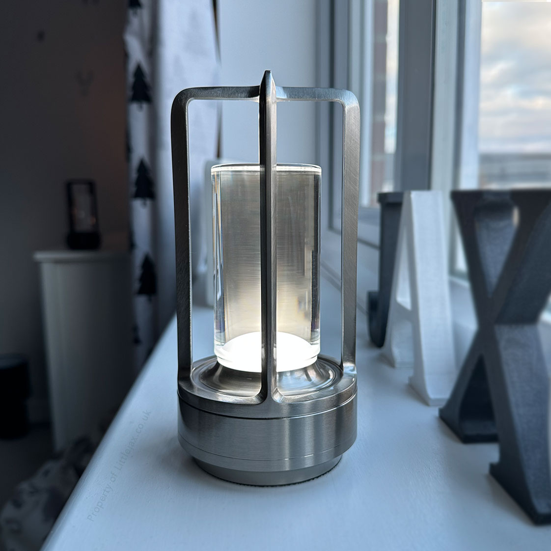 Kabellose Vintage-Laternen-Tischlampe