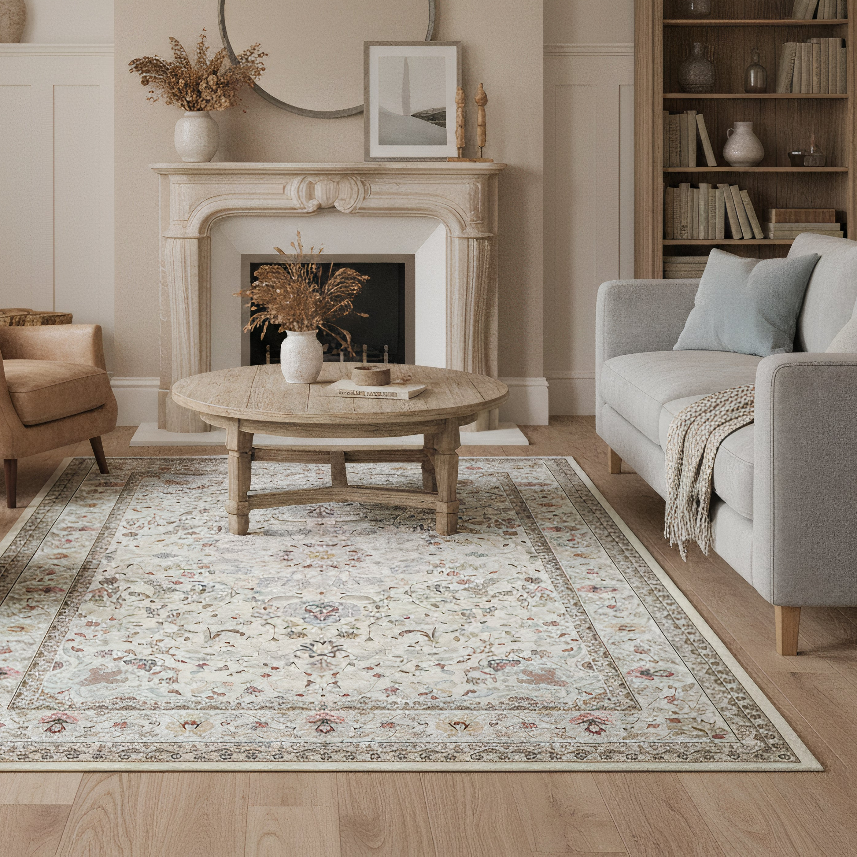 Windsor Motif - Washable Rug