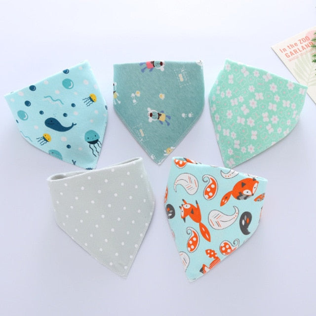 Bandana Bibs - Pack Of 5