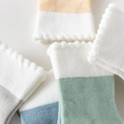 Cotton Socks - Colour variety 5 pack