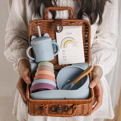 Vintage Baby Gift Set Hamper