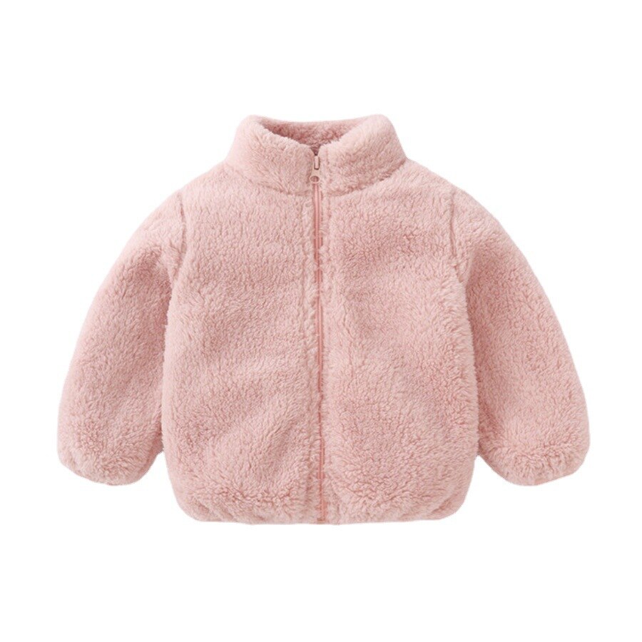 Flauschige Fleecejacke